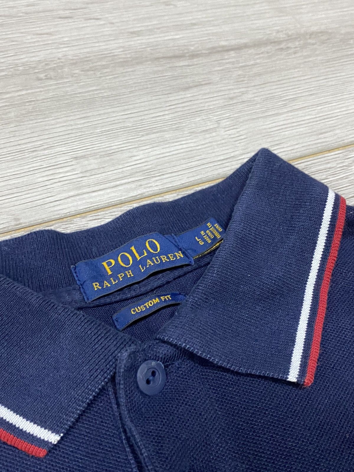 Polo Ralph Lauren Polo Ralph Lauren USA flag big logo vintage shirt Size US L / EU 52-54 / 3 - 6 Thumbnail
