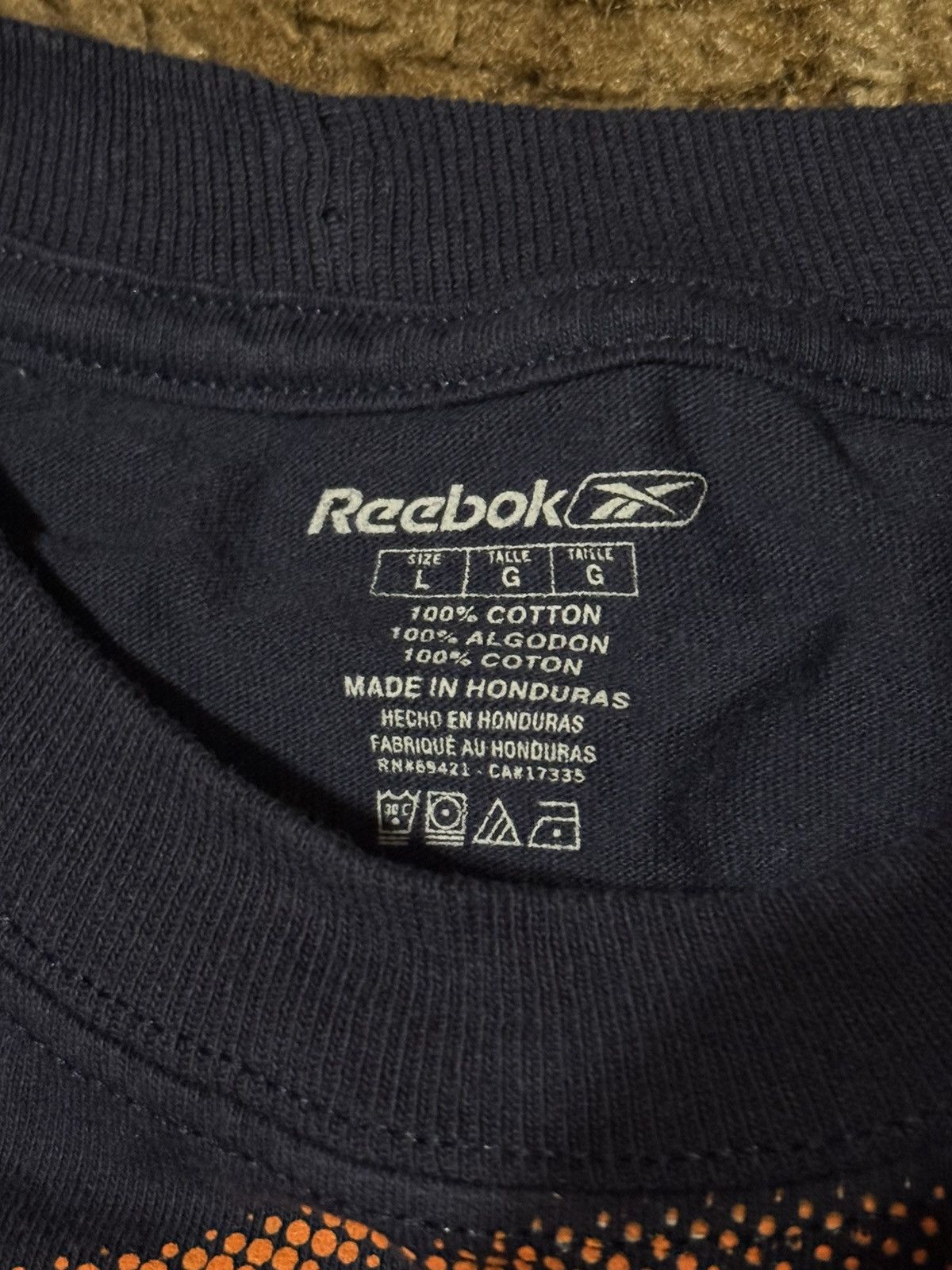 NFL Vintage Reebok NFL Chicago Bears Big Logo T-Shirt Navy Large Size US L / EU 52-54 / 3 - 3 Thumbnail