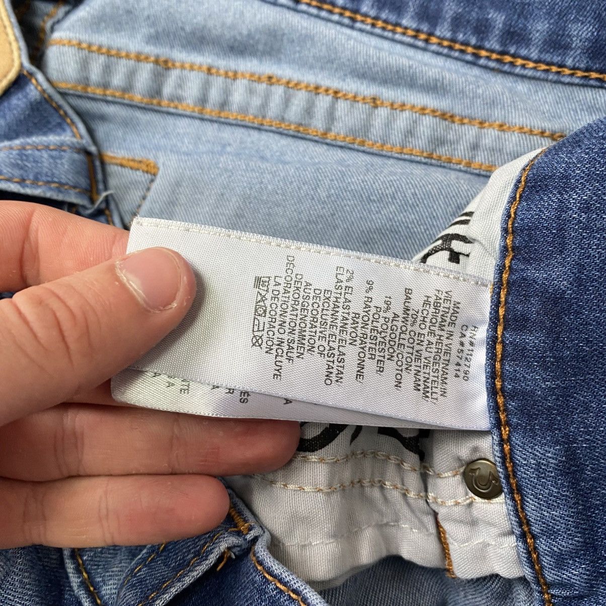 True Religion × Vintage Vintage True Religion Big Logo y2k opium hype denim jeans Size US 31 - 18 Thumbnail