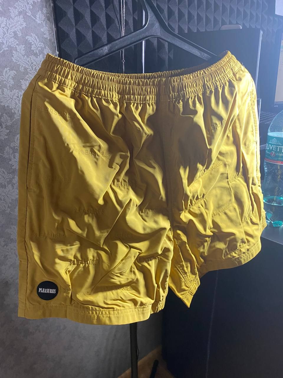 Pleasures Pleasures - Refresh Nylon Active Short 'Mustard' Size US 32 / EU 48 - 3 Thumbnail
