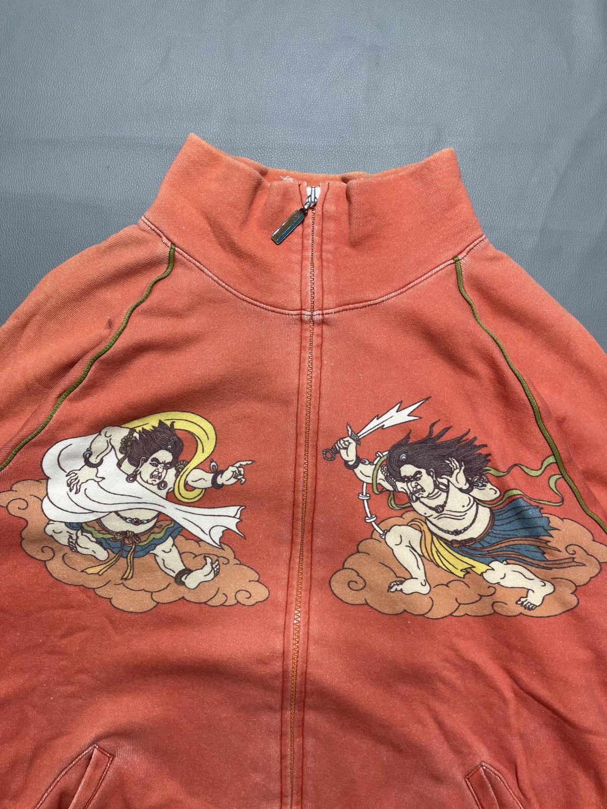 Karakuri Tamashii Mash Mania Japan Sukajan Karakuri Zip Jacket Size US M / EU 48-50 / 2 - 3 Thumbnail