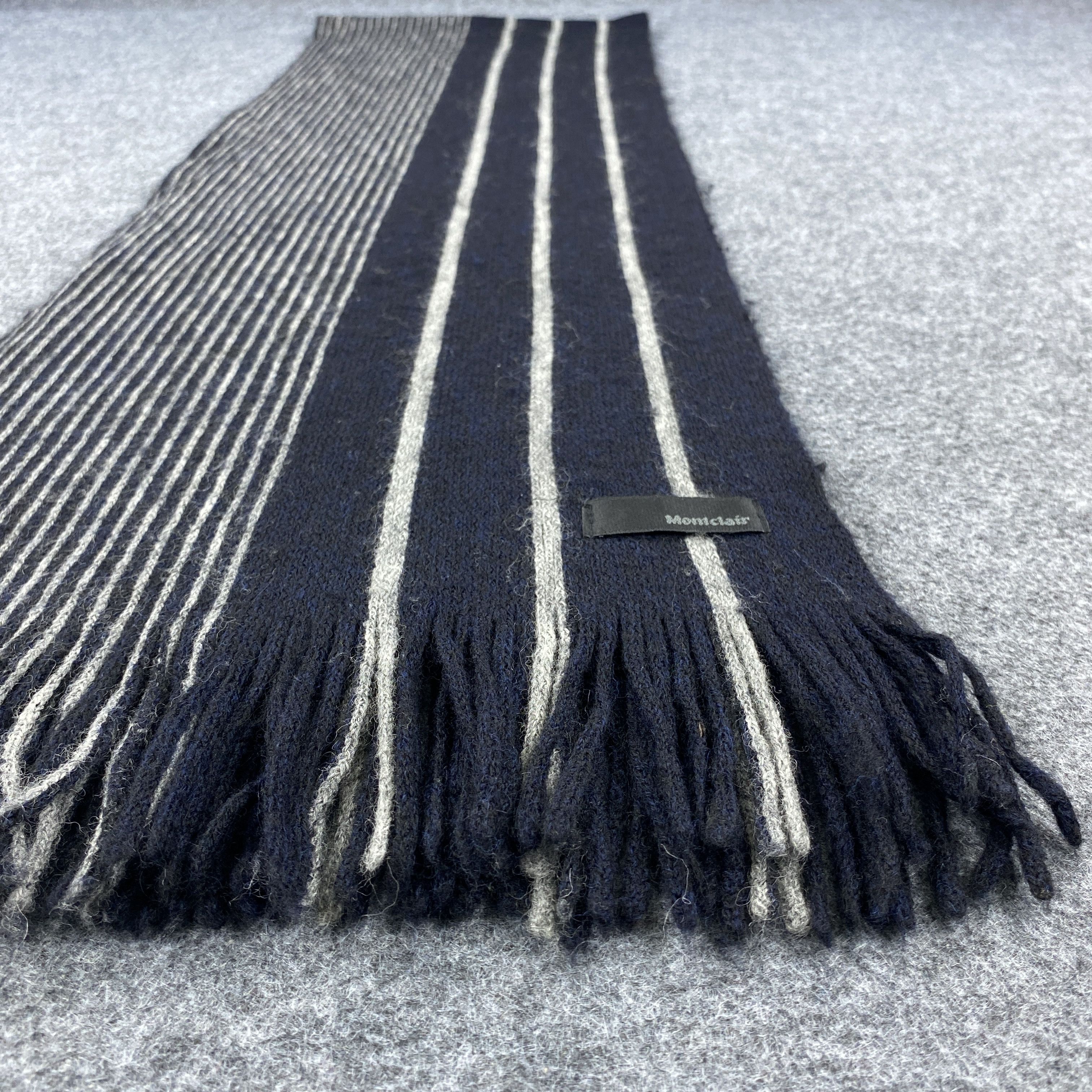 Vintage Montclair Scarf # Muffler # Neckwear # D683 Size ONE SIZE - 9 Thumbnail