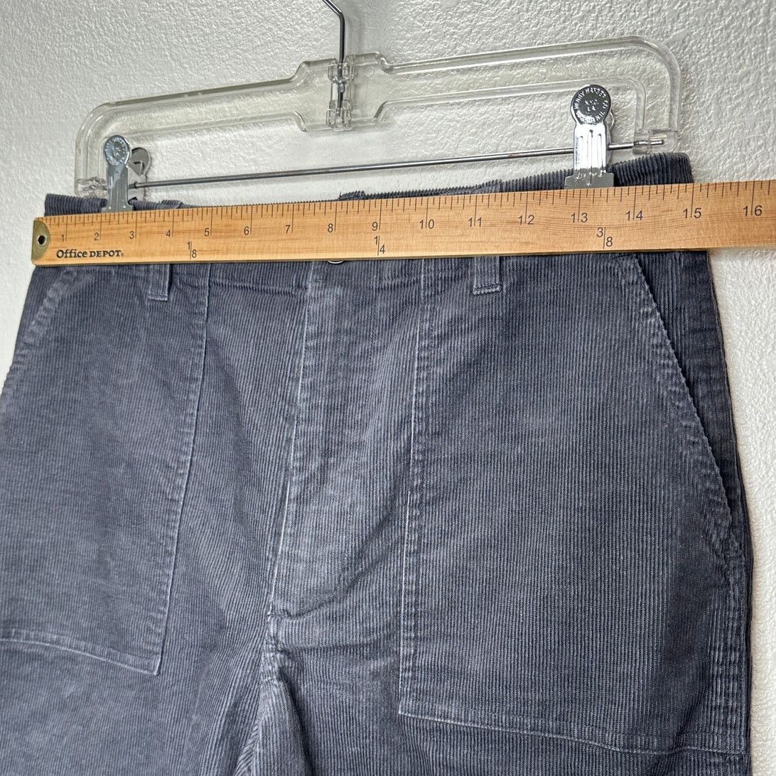 Other Jenni Kayne Gray High Waist Corduroy Ranger Trouser Pants 8 Size 30" / US 8 / IT 44 - 13 Thumbnail
