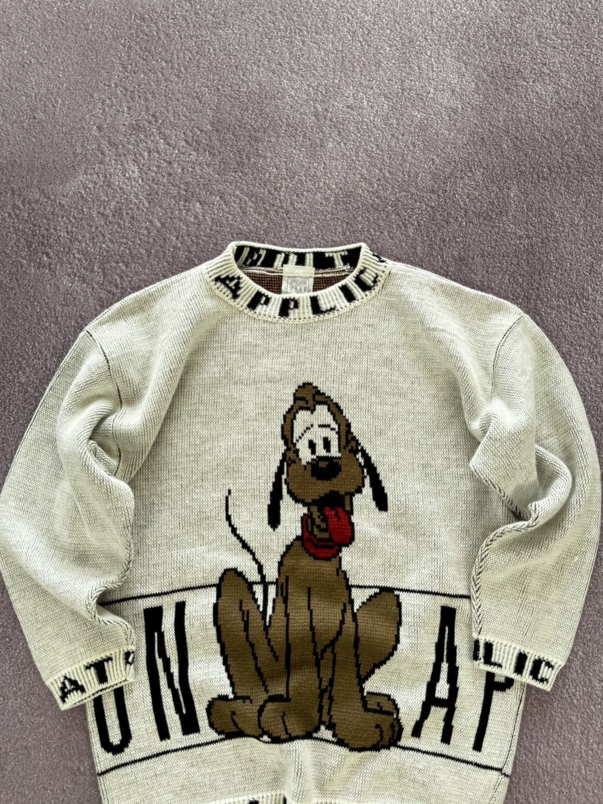 Vintage Y2K Snoopy Disney Coloured Knit 90s Sweater Size US M / EU 48-50 / 2 - 2 Thumbnail