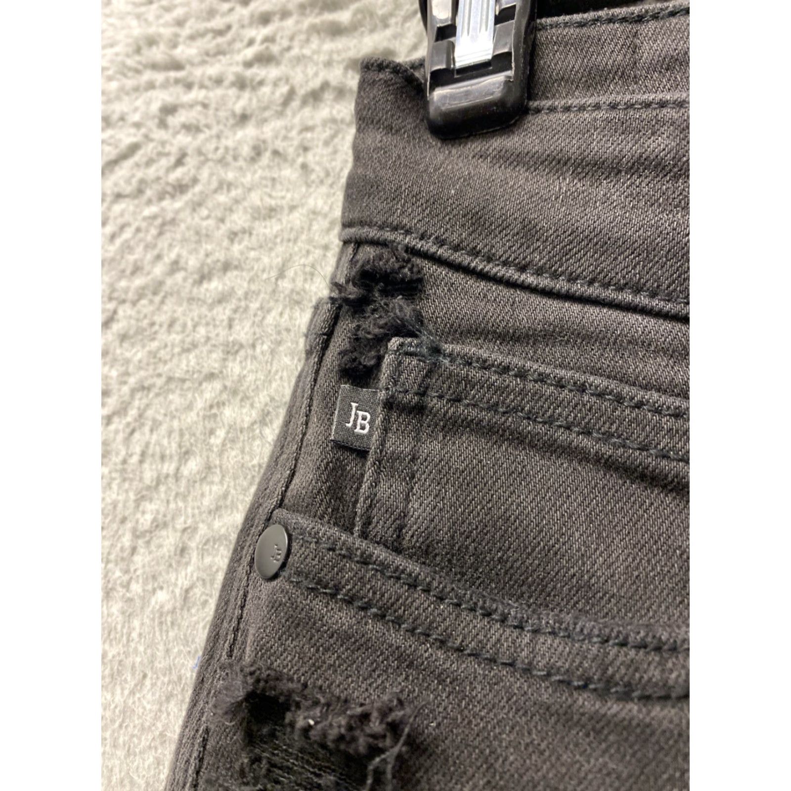 Vintage Judy Blue Jeans Womens 11/30 Dark Wash High Rise Bootcut Stretch Denim /0009 Size 32" / US 10 / IT 46 - 6 Thumbnail
