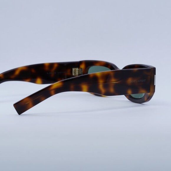 Saint Laurent Paris 🕶️ New Saint Laurent SL697 002 Sunglasses - Shiny Havana Size ONE SIZE - 9 Thumbnail