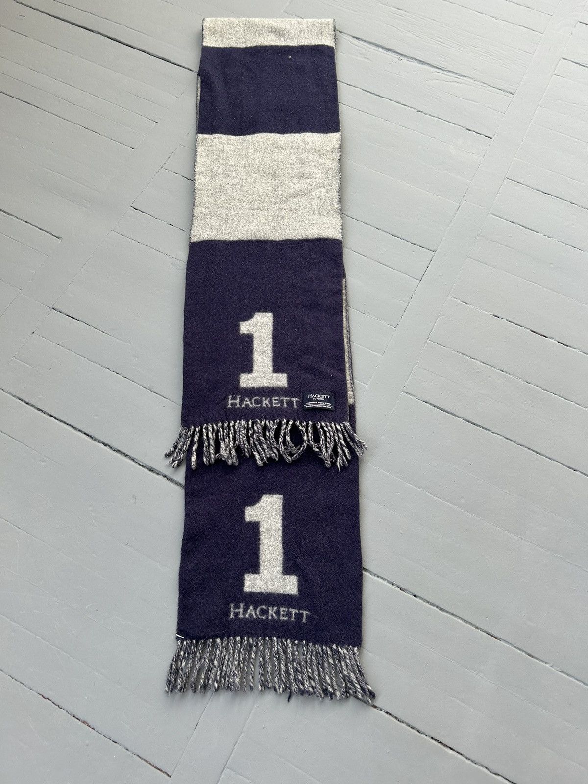 Hackett Hackett cashmere wool blend scarf Size ONE SIZE - 1 Thumbnail