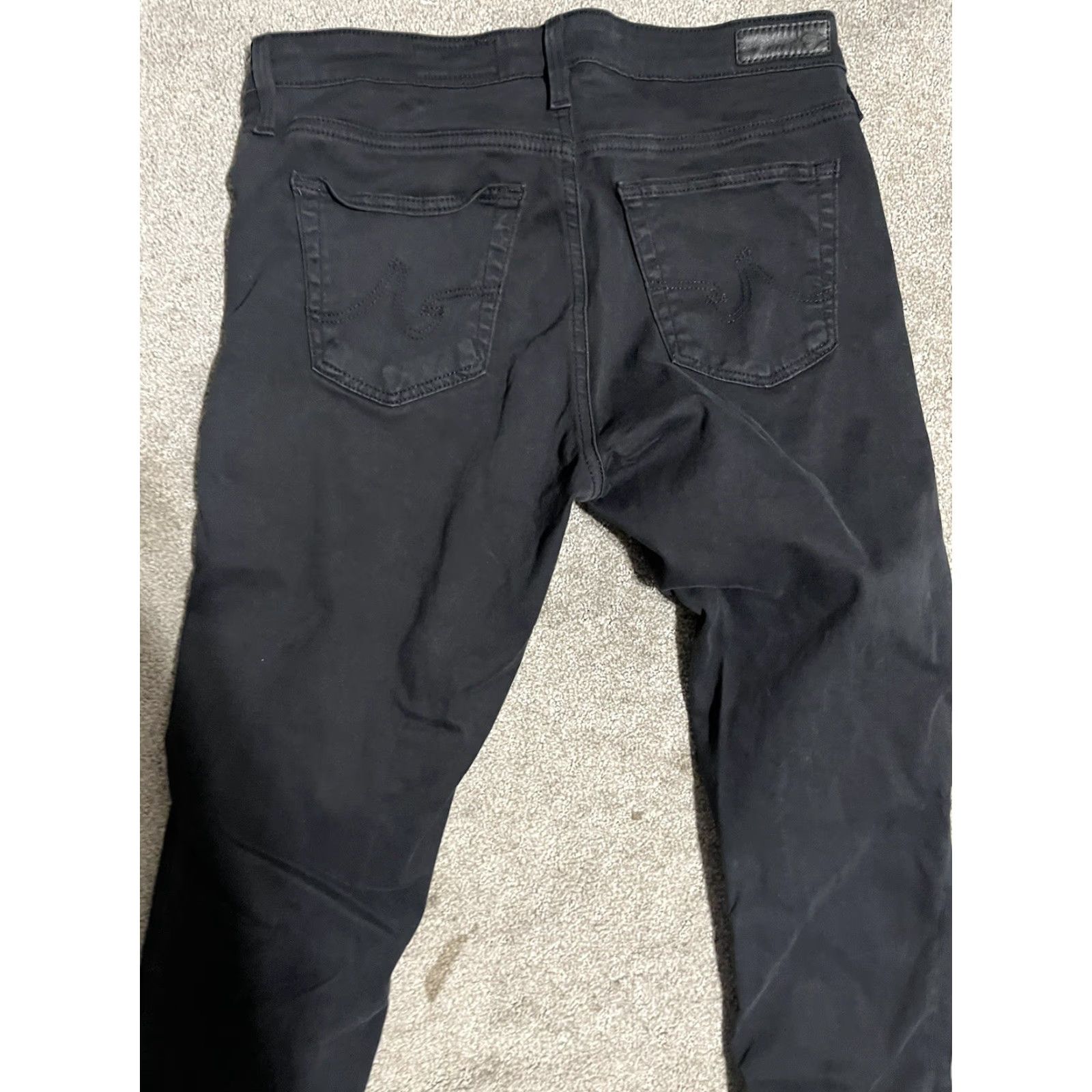 Denime AG Jeans Women Black Super Skinny Ankle Denim Jeans Size 28 Womens Size 28" / US 6 / IT 42 - 4 Thumbnail