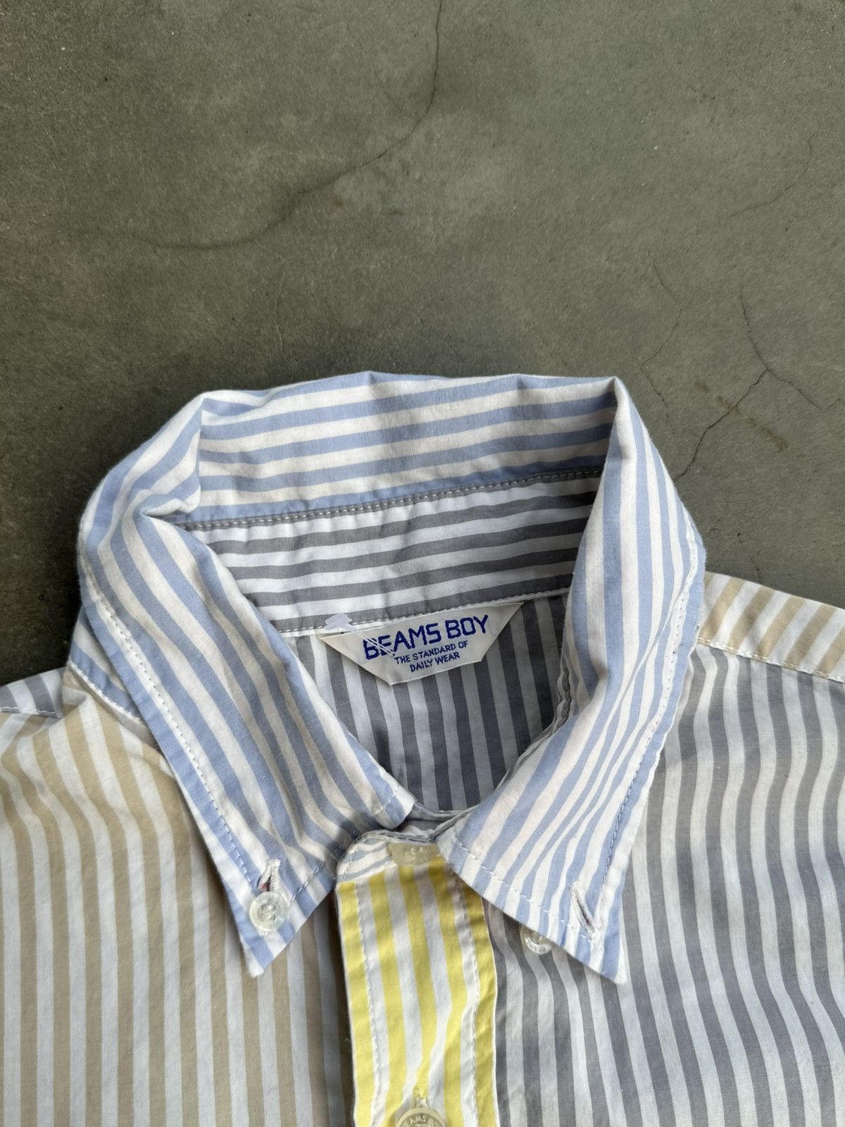 Beams Japan Beams Boy Multicolour Stripes Button Up Shirt Size US S / EU 44-46 / 1 - 8 Thumbnail
