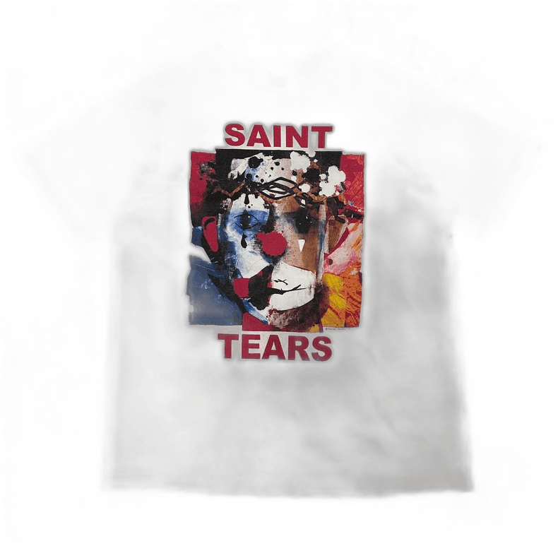 Saint Michael Saint Michael White Clown Graphic T-shirt Size US L / EU 52-54 / 3 - 1 Thumbnail