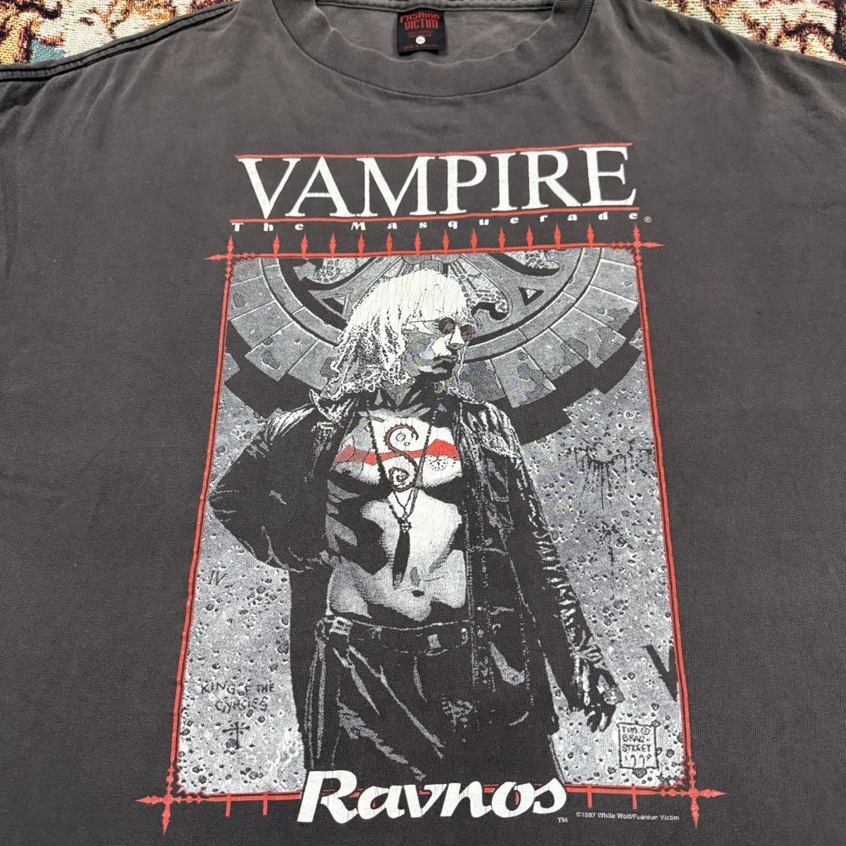 Fashion Victim Vtg 90S VAMPIRE THE MASQUERADE x FASHION VICTIM Size US XL / EU 56 / 4 - 1 Thumbnail