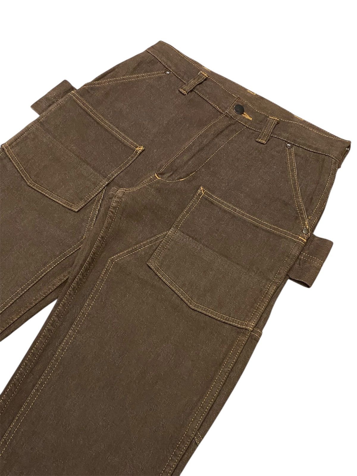 Bape Vintage A Bathing Ape Busyworks Double Knee Denim Size US 28 / EU 44 - 8 Thumbnail