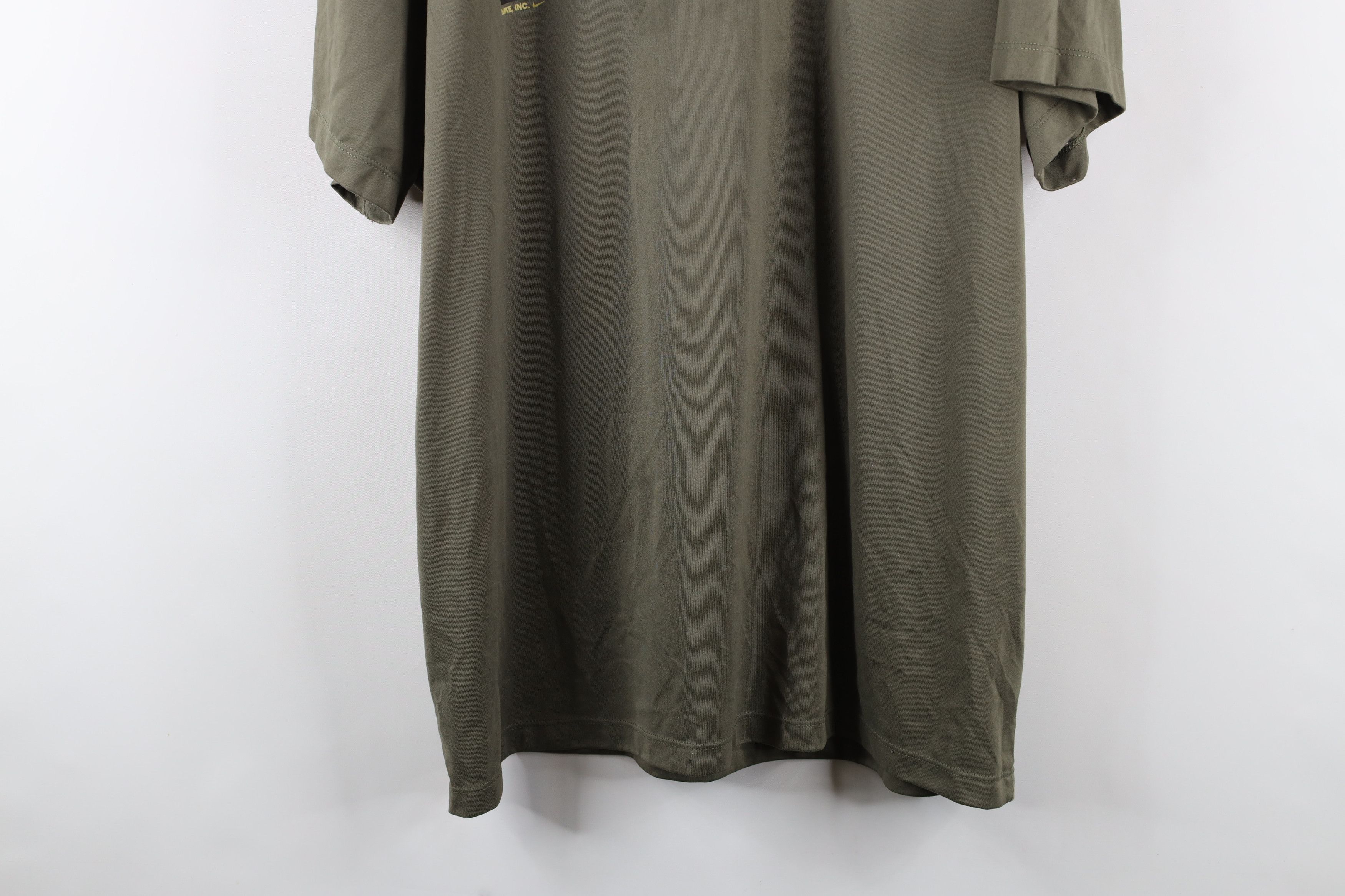 Nike × Vintage Nike Dri-Fit Digi Camouflage Military T-Shirt Army Green Size US XXL / EU 58 / 5 - 3 Thumbnail