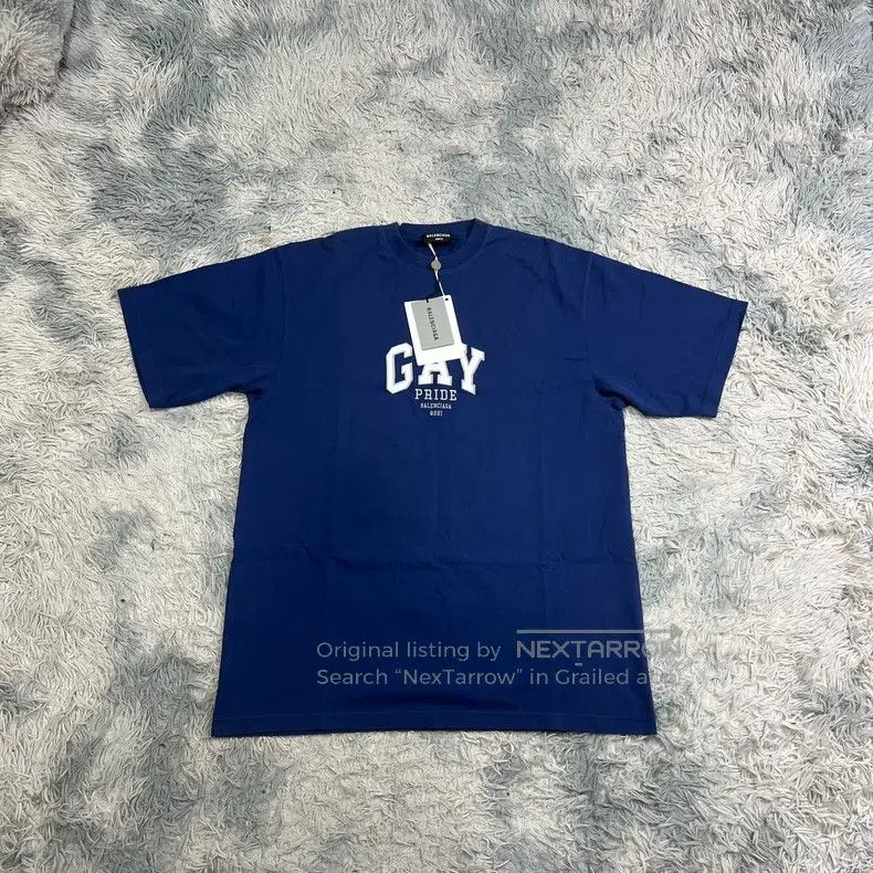 Balenciaga Balenciaga Logo Embroidered Short Sleeve T-Shirt Size XXS Size US XXS / EU 40 - 1 Thumbnail