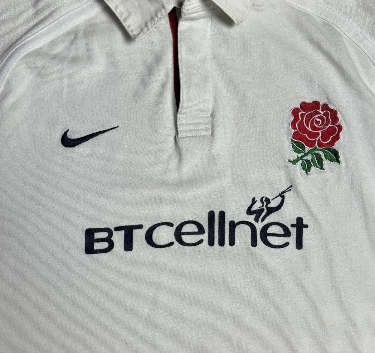Nike England 1999 2000 Home Rugby Shirt Long Sleeve Jersey Nike Size US XXL / EU 58 / 5 - 5 Thumbnail