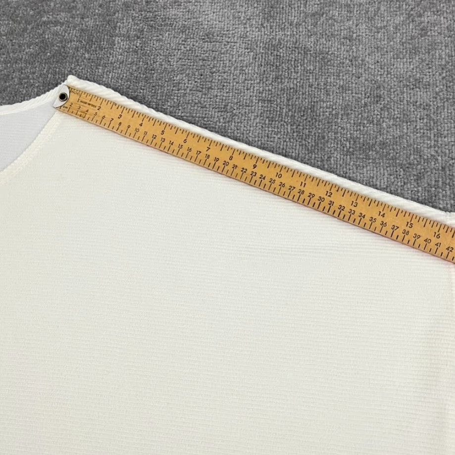 Vintage Dudley Stephens Poncho Sweater Womens Medium/Large Oversized Fleece Cream White Size M / US 6-8 / IT 42-44 - 7 Thumbnail