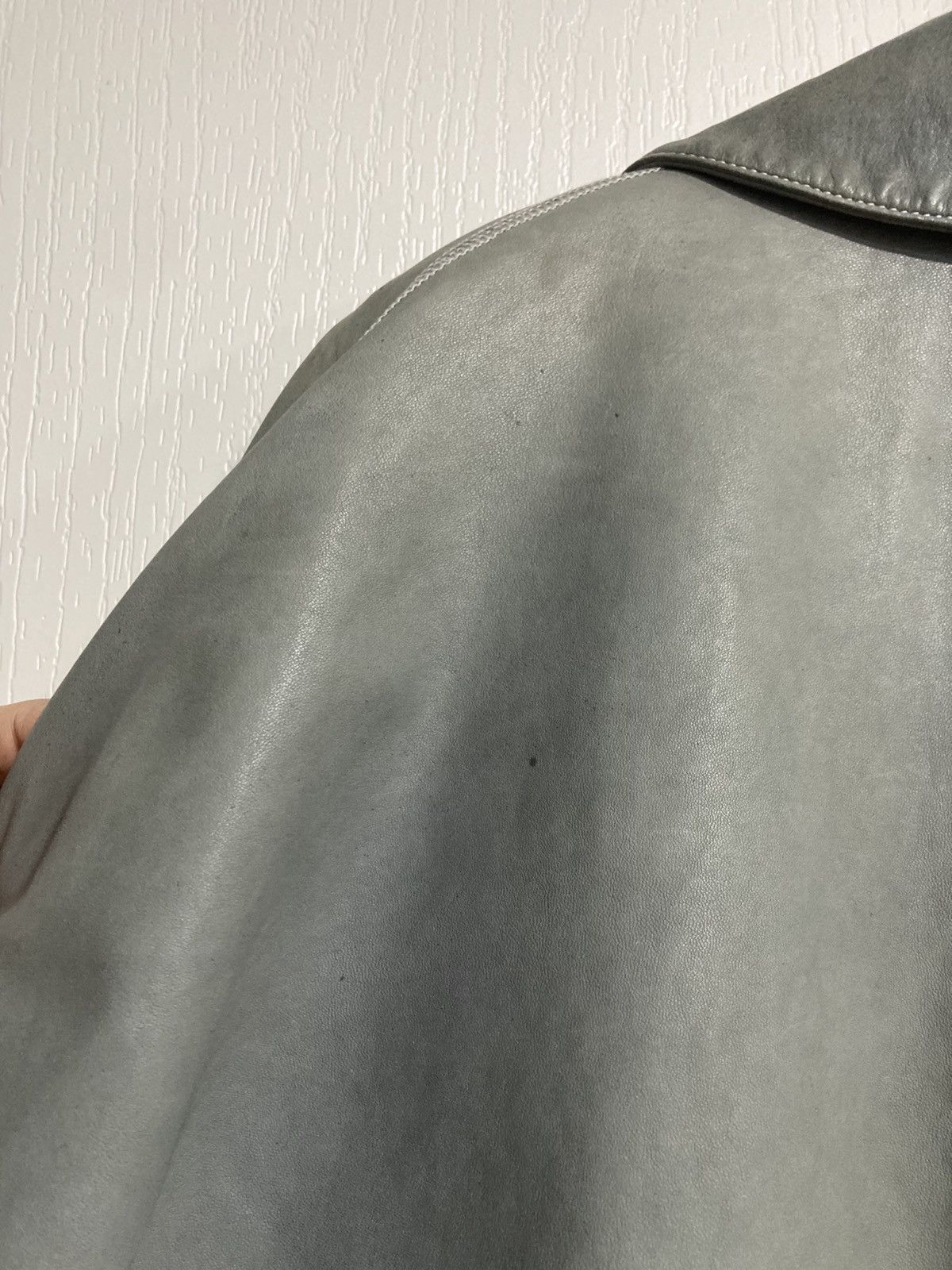 Marni 2000s Marni Gasmask Cropped Leather Jacket Size US S / EU 44-46 / 1 - 10 Thumbnail