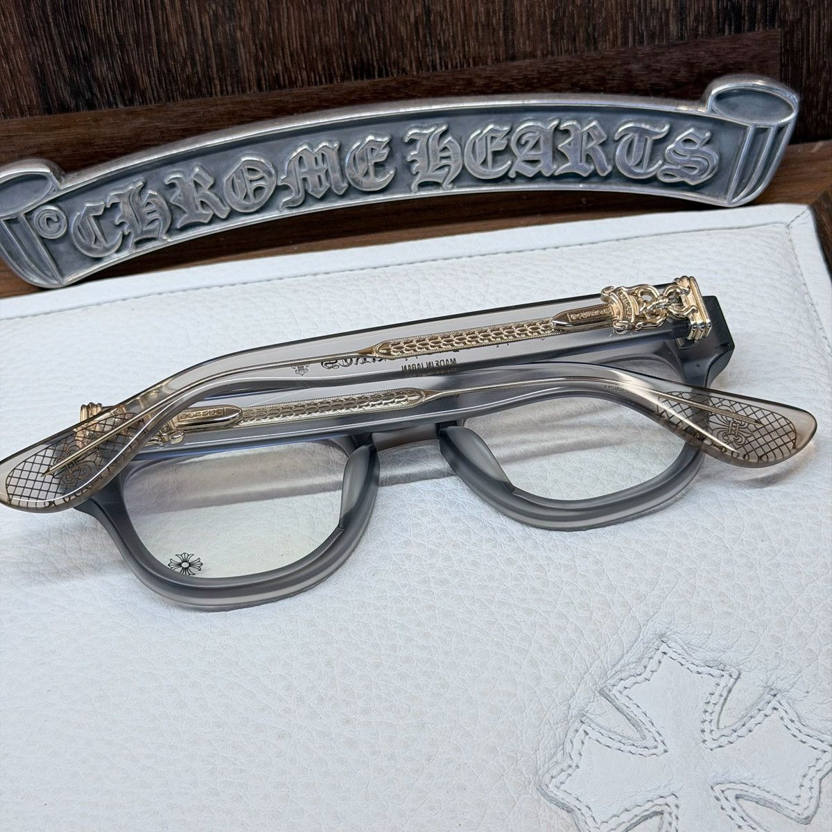 Chrome Hearts Chrome Hearts CUNTVOLUTED Glasses Size ONE SIZE - 3 Thumbnail