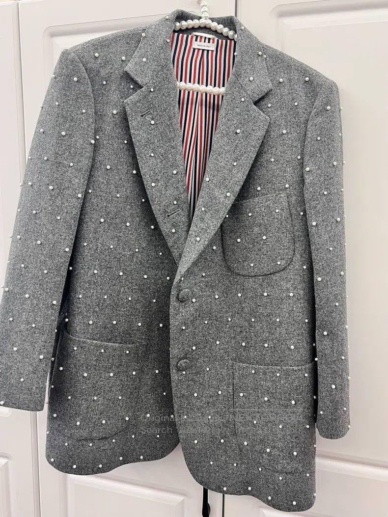 Thom Browne Thom Browne Reply ruana Size 44S - 1 Thumbnail