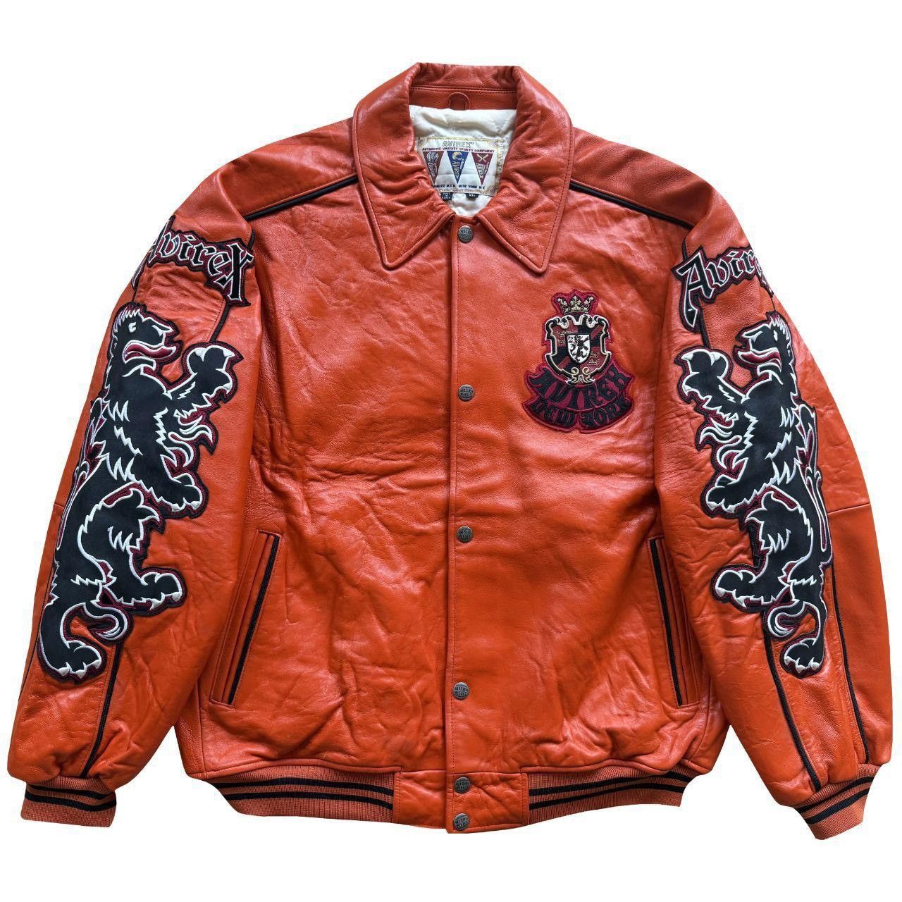 Avirex Avirex Leather Varsity Jacket Size US XL / EU 56 / 4 - 2 Thumbnail