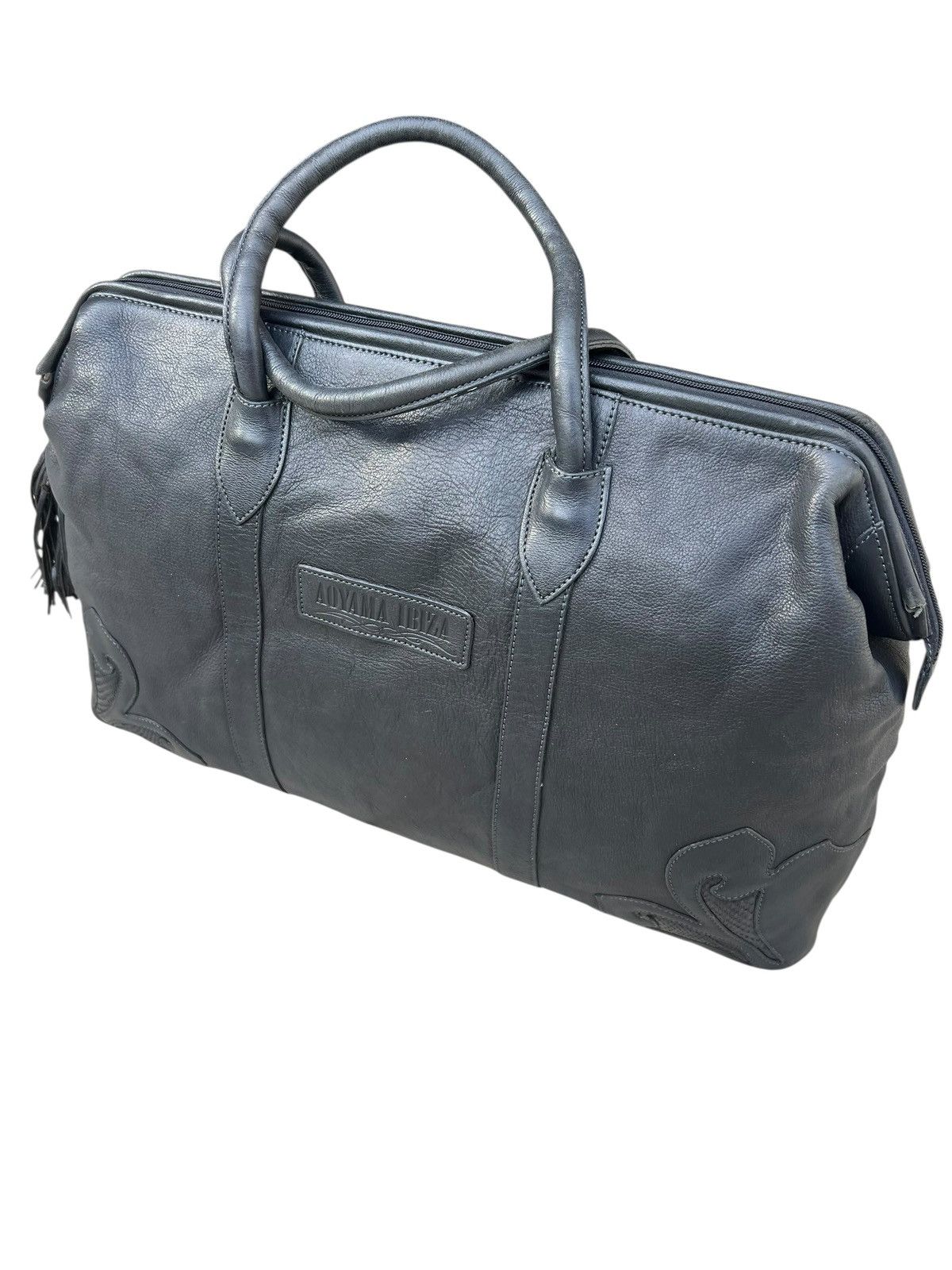 Porter IBIZA Japan Distressed Patina Black Leather Doctor Bag Size ONE SIZE - 18 Thumbnail