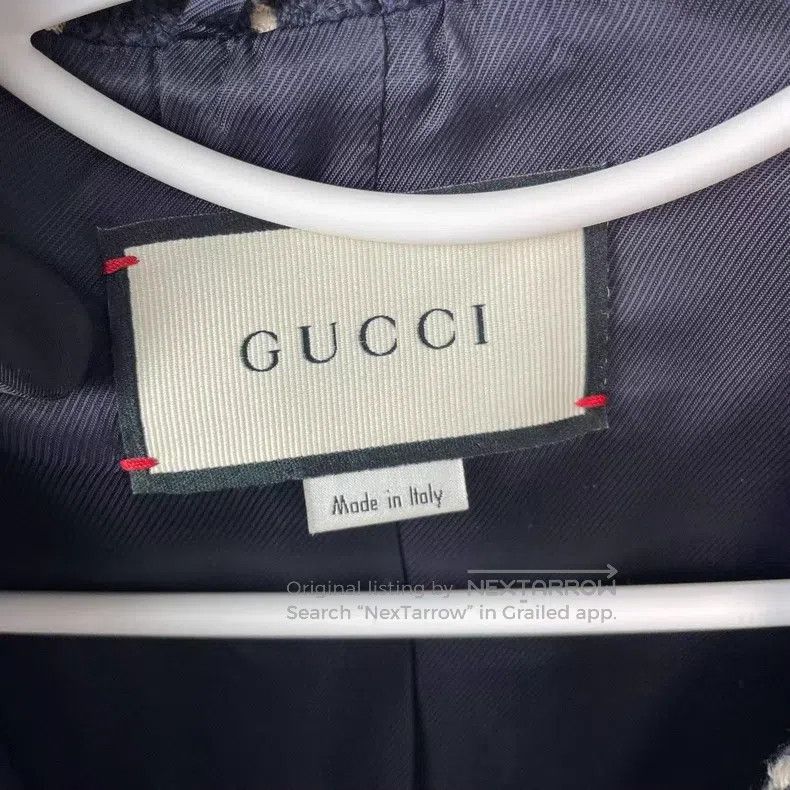 Gucci Gucci Coarse tweed full print jacket Size XS / US 0-2 / IT 36-38 - 6 Thumbnail
