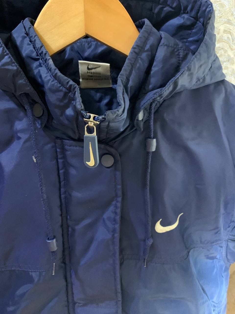 Nike × Vintage VERY RARE NIKE DOWN LIGHT JACKET BIG LOGO SWOOSH Y2K 90s SK8 Size US S / EU 44-46 / 1 - 4 Thumbnail