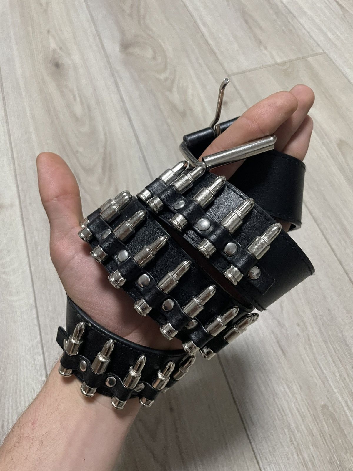 Retro Punk Belt Bullet Belt Y2K Streetwear