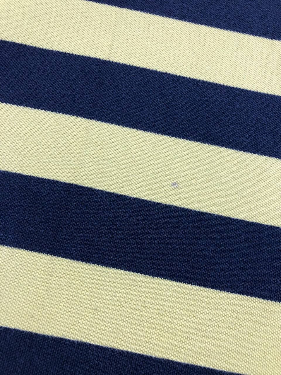 Polo Ralph Lauren Ralph Lauren Polo Shirt Yellow/Navy Striped Short sleeve Size US L / EU 52-54 / 3 - 4 Thumbnail