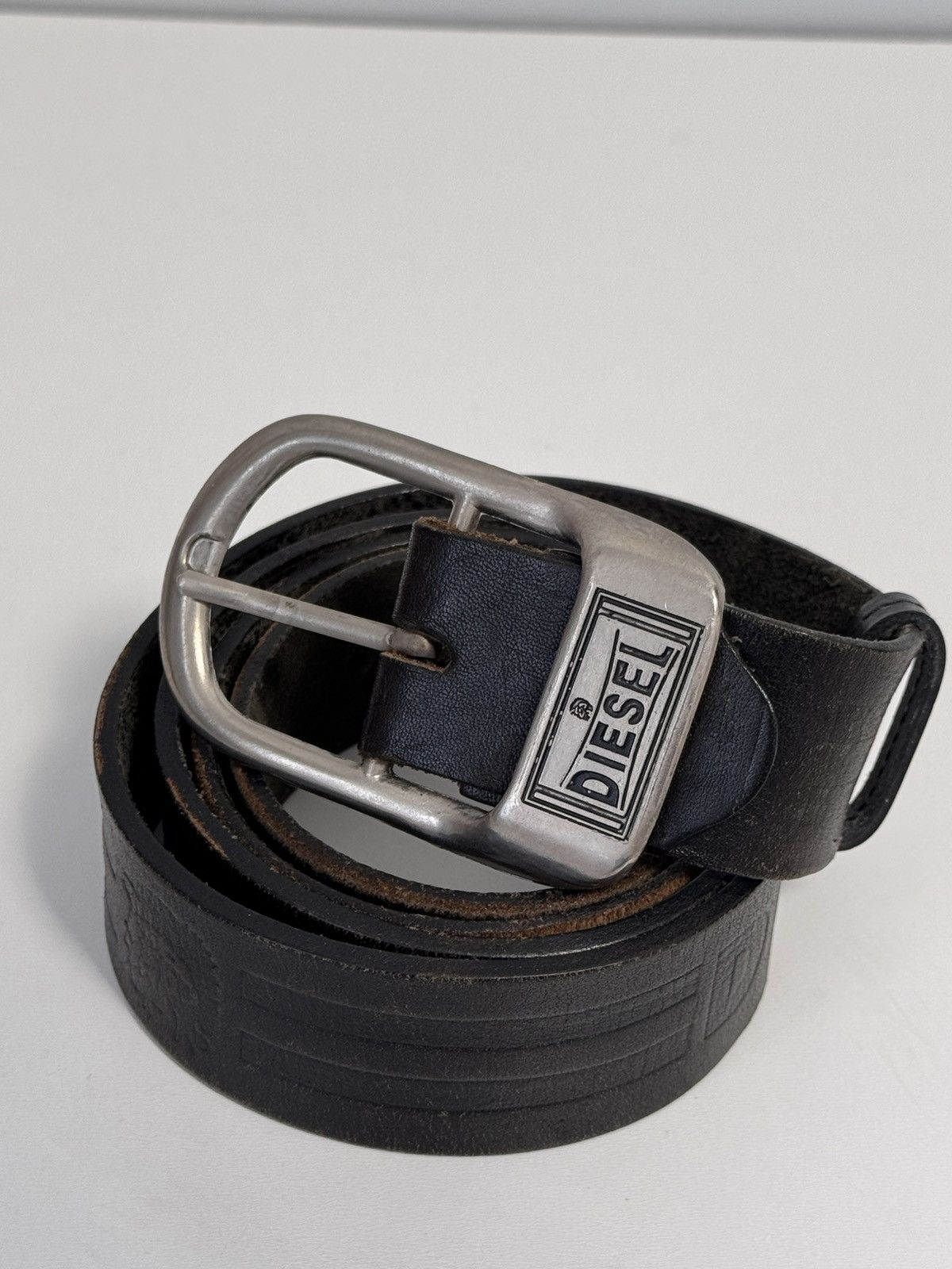 Diesel Diesel Vintage Y2K style hype Leather Belt Size ONE SIZE - 2 Thumbnail