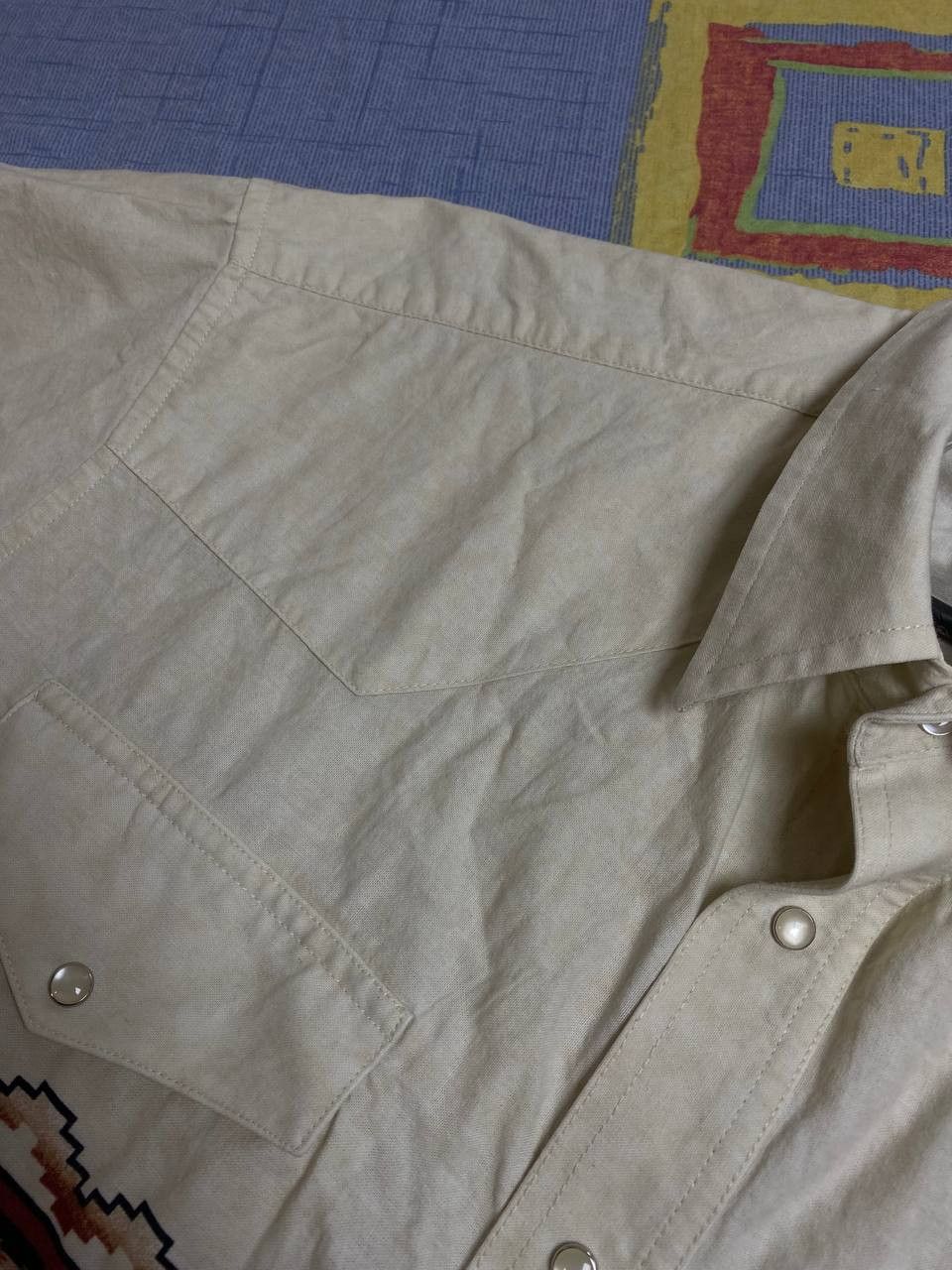 Vintage × Wrangler Vintage 90s Wrangler Shirt Size US L / EU 52-54 / 3 - 19 Thumbnail