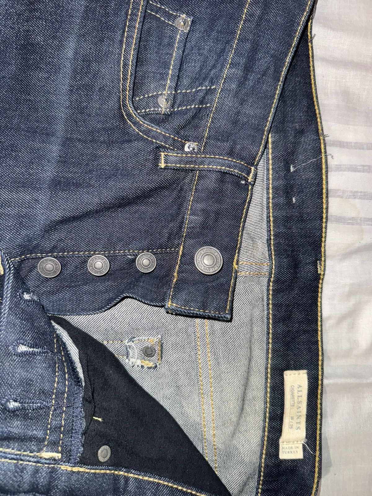 Allsaints Allsaints Denim Jeans Size US 28 / EU 44 - 1 Thumbnail