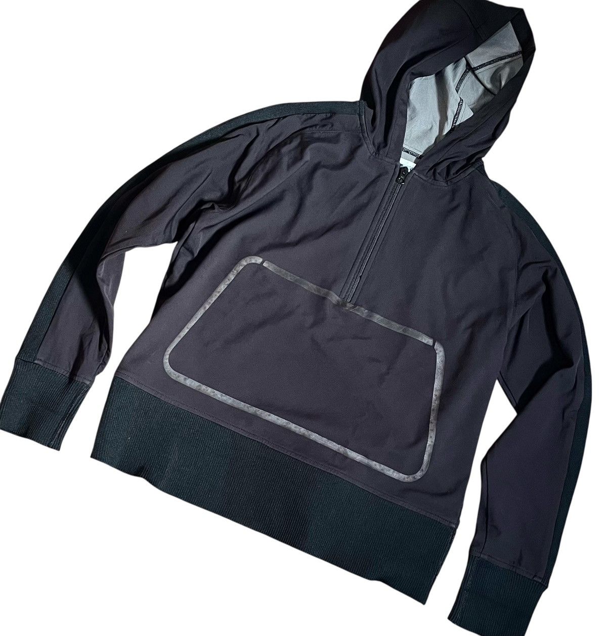Vintage CDG SHIRT half zip hooded jacket