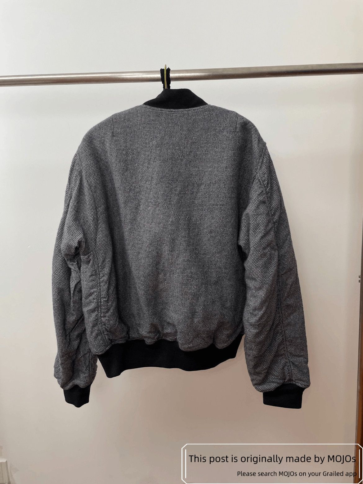 Haider Ackermann Haider Ackermann Hound Tooth Pattern Bomber Size US S / EU 44-46 / 1 - 2 Thumbnail