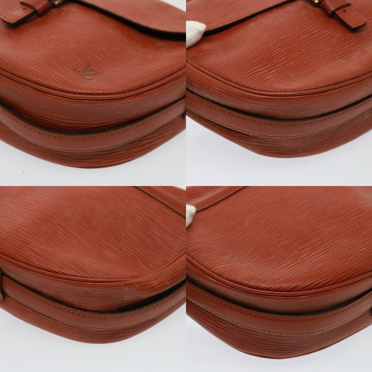 Louis Vuitton LOUIS VUITTON Epi Jeune Fillemm Shoulder Bag Brown M52153 Size ONE SIZE - 10 Thumbnail