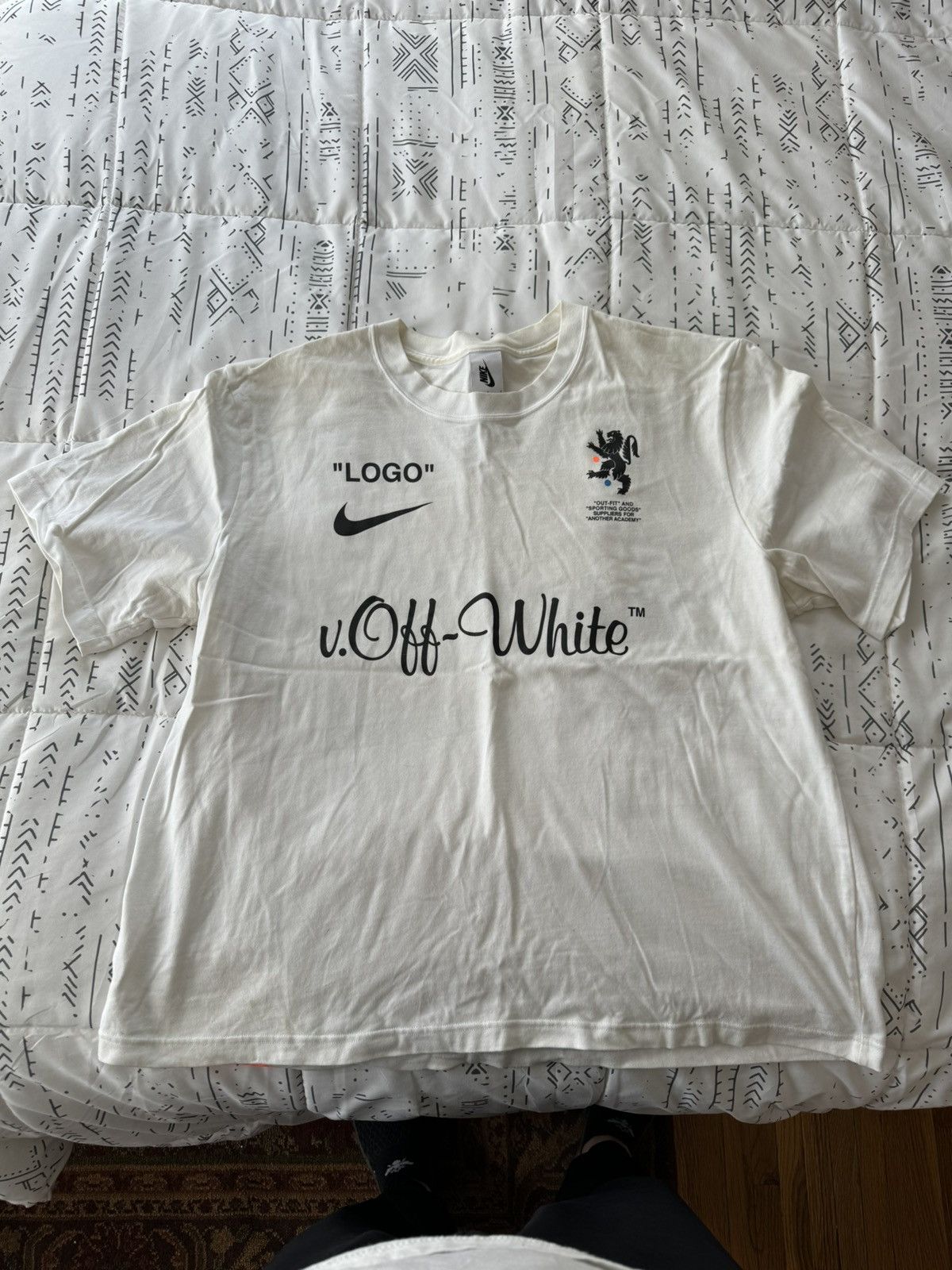 Nike × Off-White Nike X Off-White Mercurial tee Size US L / EU 52-54 / 3 - 3 Thumbnail