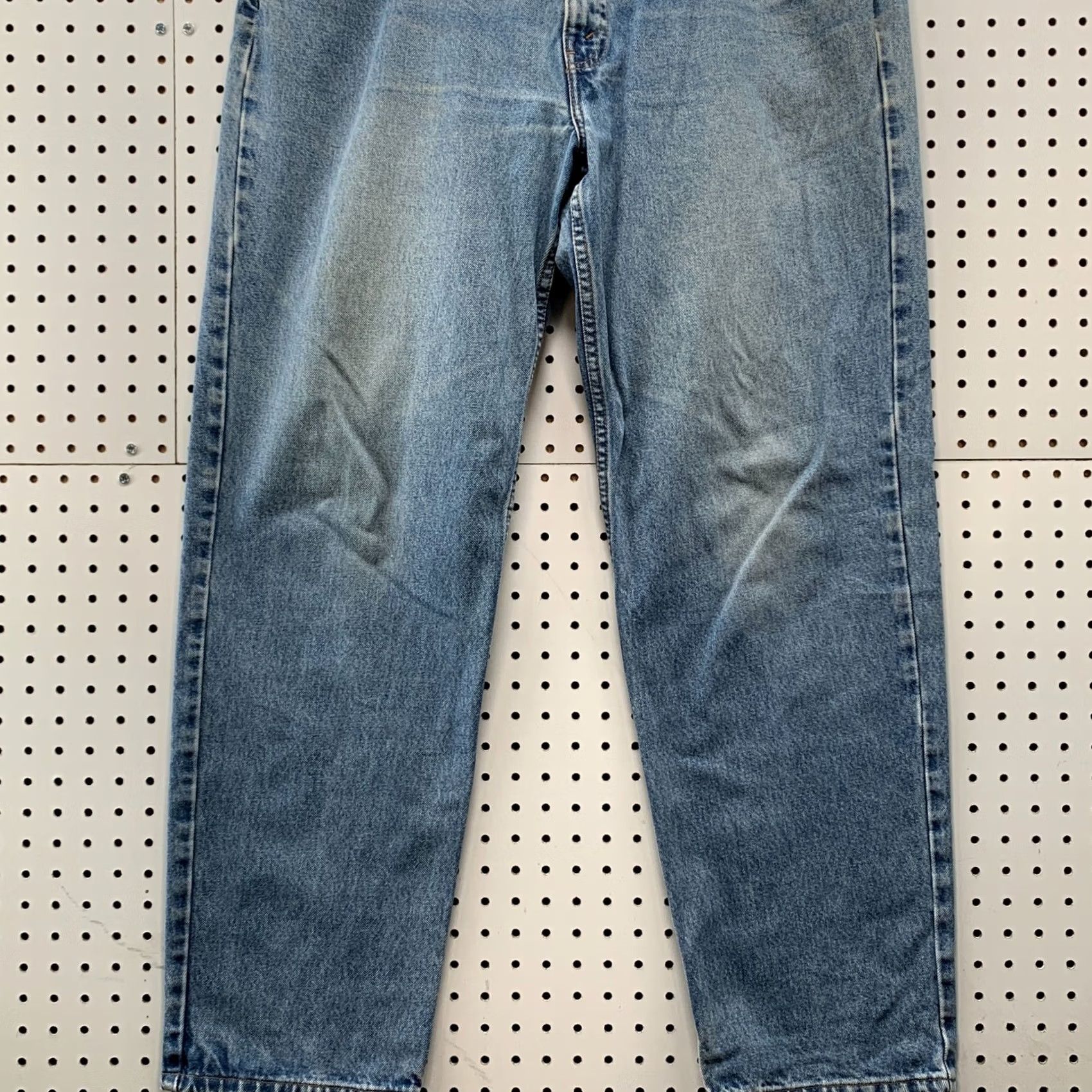 Levi's VINTAGE Levi's 550 Denim Blue Jeans Mens 40x31 Relaxed Straight Jeans Size US 40 / EU 56 - 4 Thumbnail