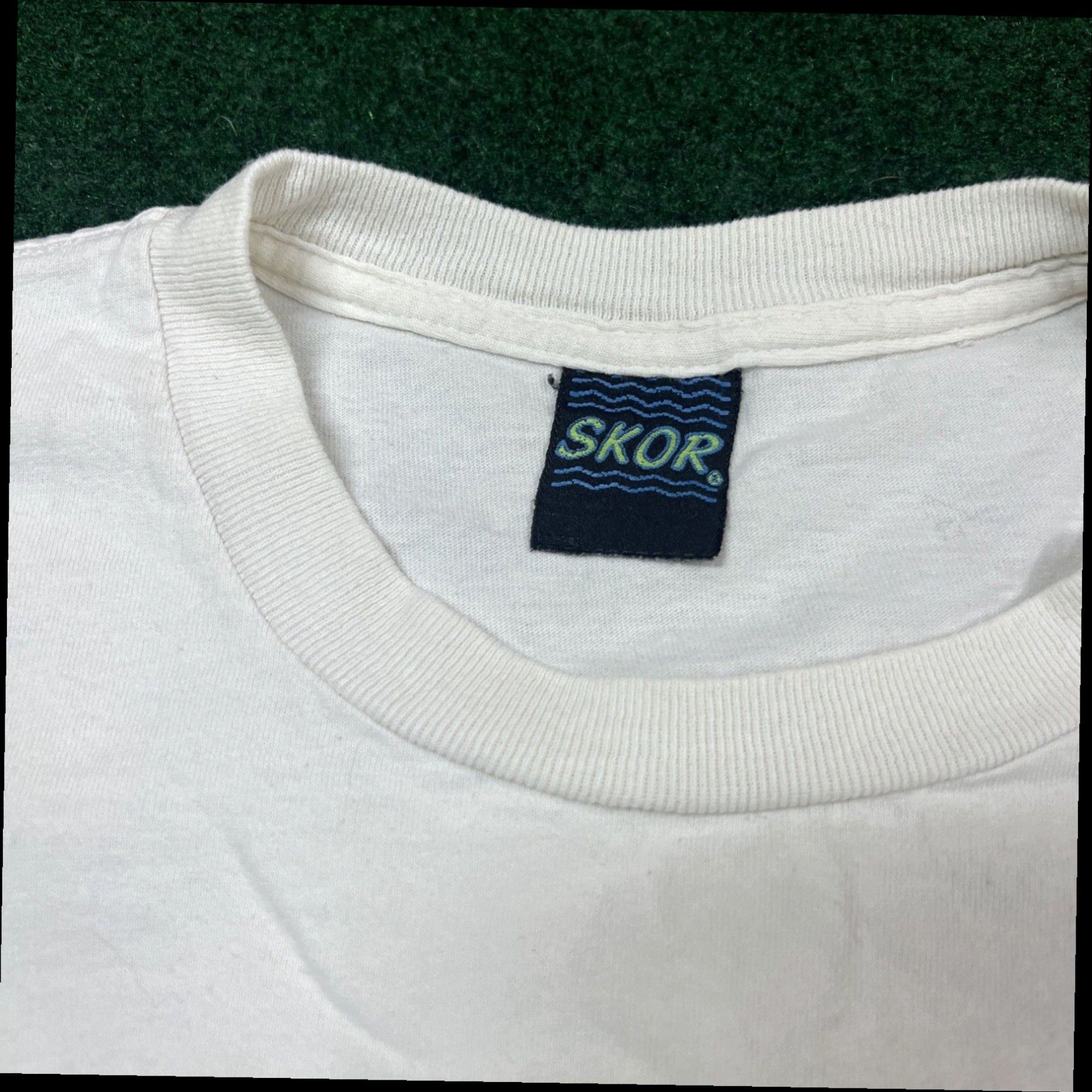 Vintage Comedor San Luis Colabra Con Nosotros Shirt Size Large White Spanish 90s Vintage Size US L / EU 52-54 / 3 - 5 Thumbnail