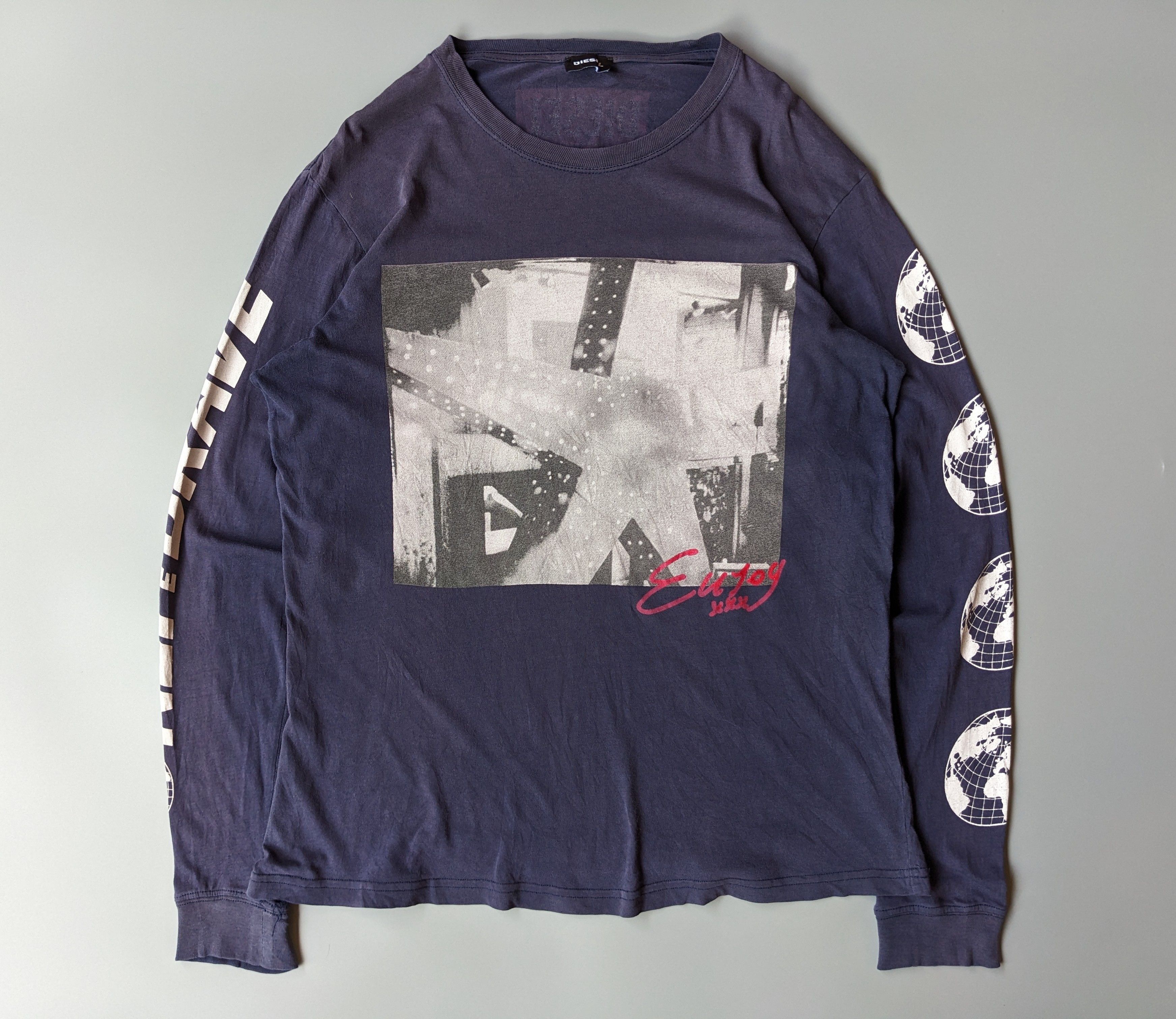 Diesel Diesel long sleeve printed shirt Size US M / EU 48-50 / 2 - 1 Thumbnail