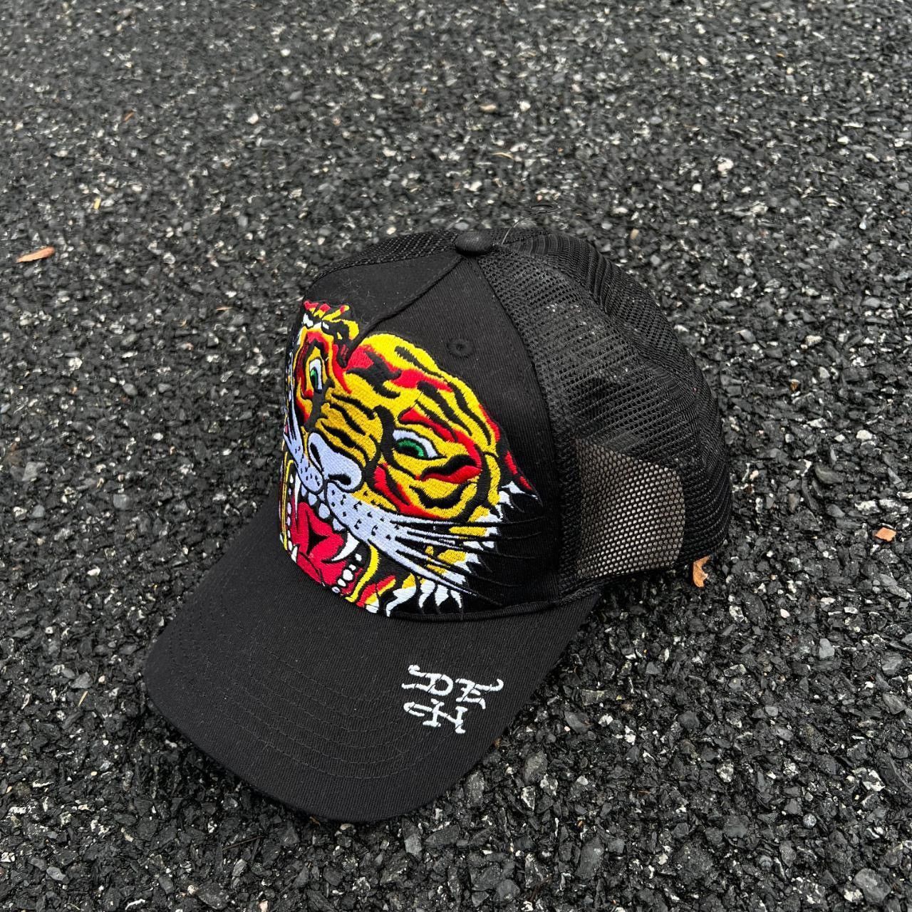 Ed Hardy Ed Hardy Rhinestone Tiger Trucker Hat Size ONE SIZE - 4 Thumbnail