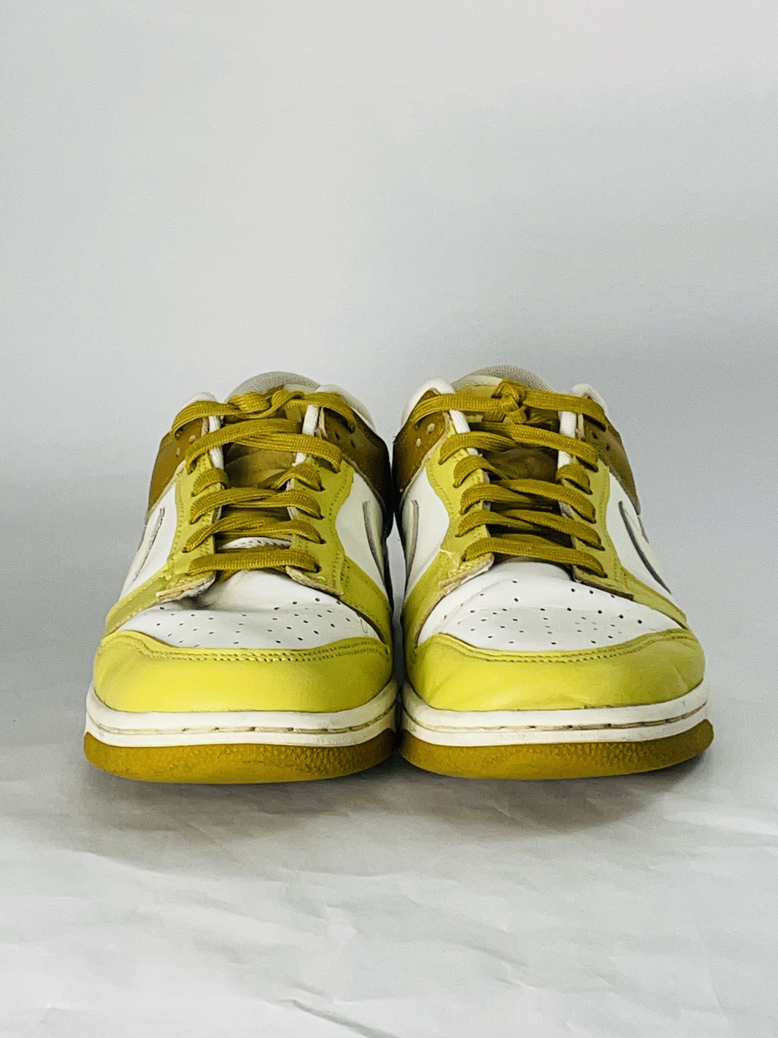 Nike Nike Dunk Low "Bronzine" – Größe 9.5 US – Gelb/Weiß Size US 9.5 / EU 42-43 - 2 Thumbnail