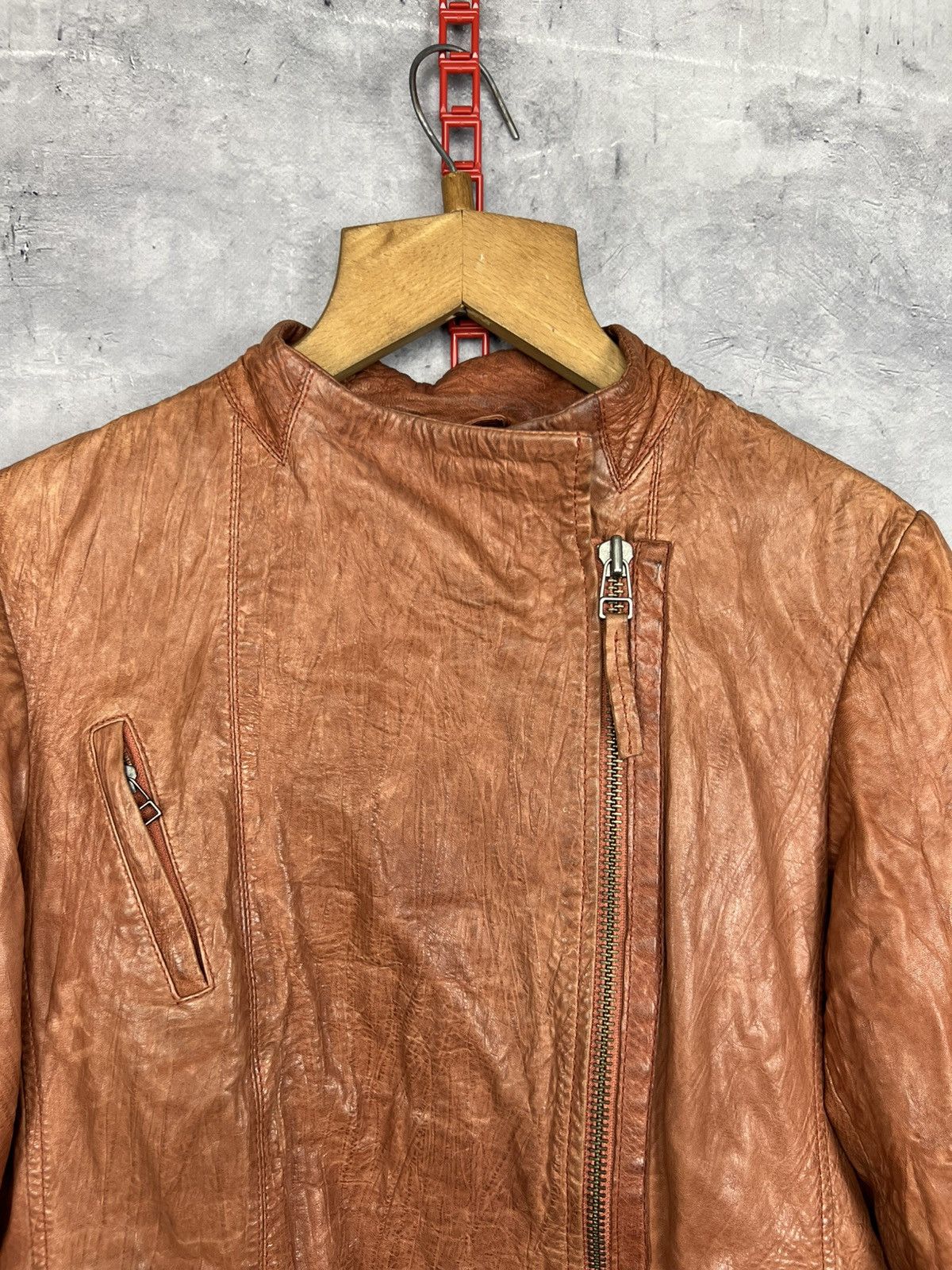 Allsaints All Saints Spitalfields Jacks Place Leather Jacket WMNS US8 Size M / US 6-8 / IT 42-44 - 7 Thumbnail