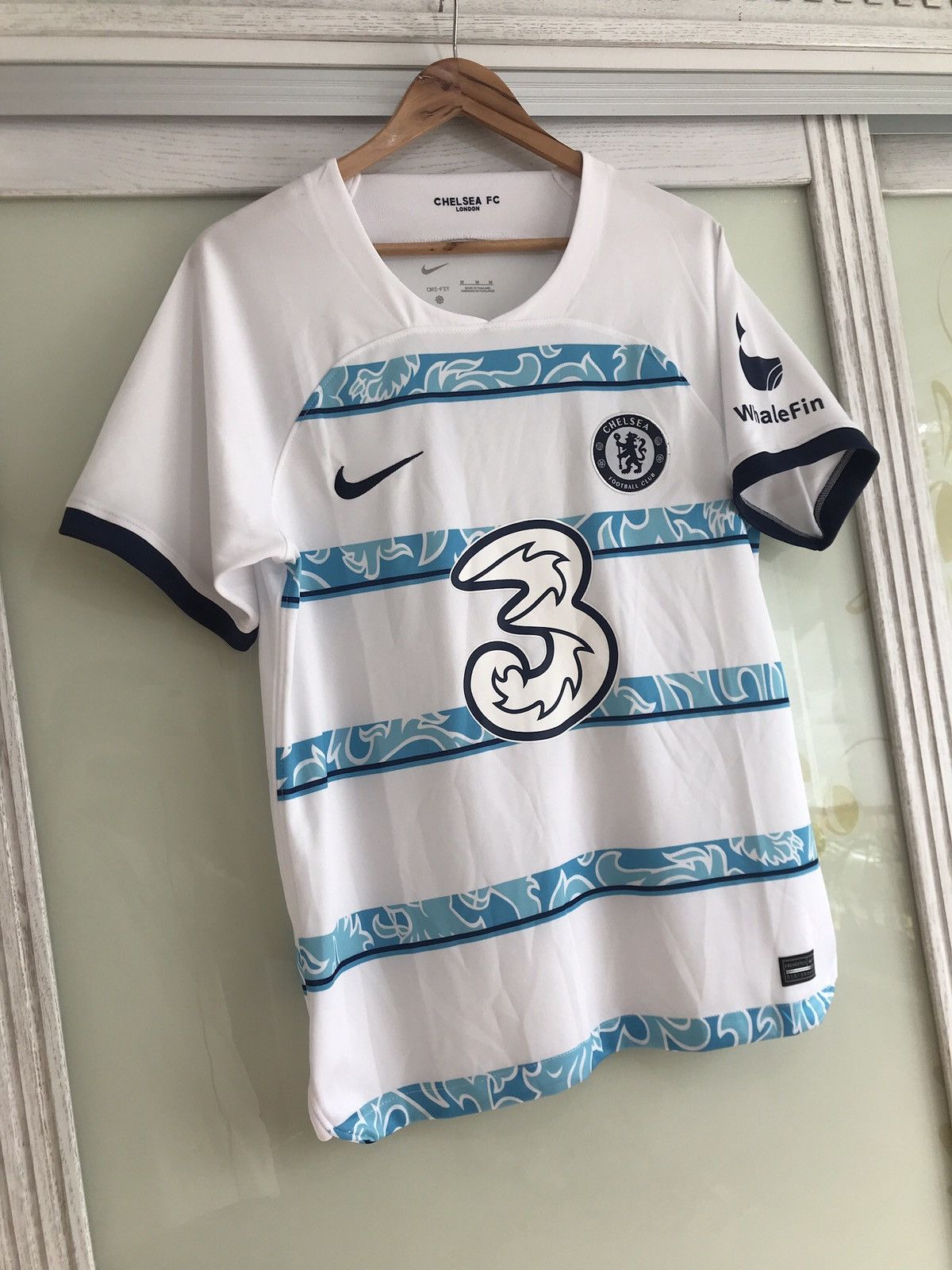 Chelsea Soccer × Nike Chelsea 2022-2023 Away Soccer Jersey Football Kit Nike Size US M / EU 48-50 / 2 - 3 Thumbnail