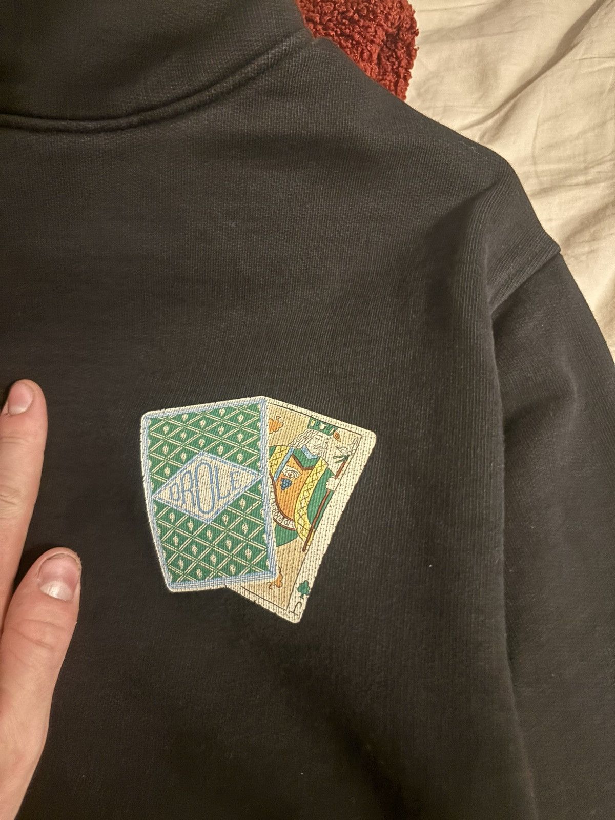 Drole De Monsieur DROLE DE MONSIEUR D-HO156-CO127 LE HOODIE JEU DE CARTES BLK Size US M / EU 48-50 / 2 - 3 Thumbnail