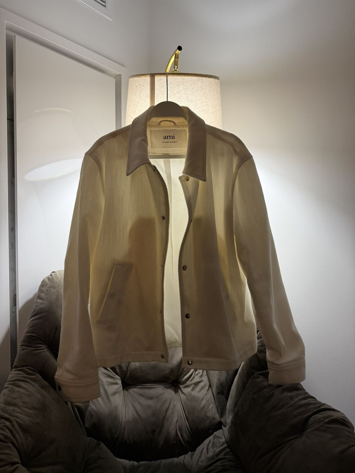 AMI AMI Paris White Jacket Size US M / EU 48-50 / 2 - 1 Thumbnail
