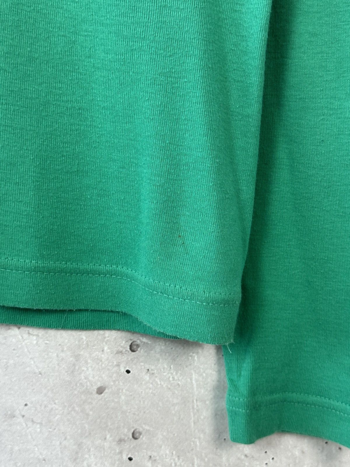 Lacoste Lacoste Vintage Bamboo Green Cotton Long Sleeve Polo Size US S / EU 44-46 / 1 - 5 Thumbnail