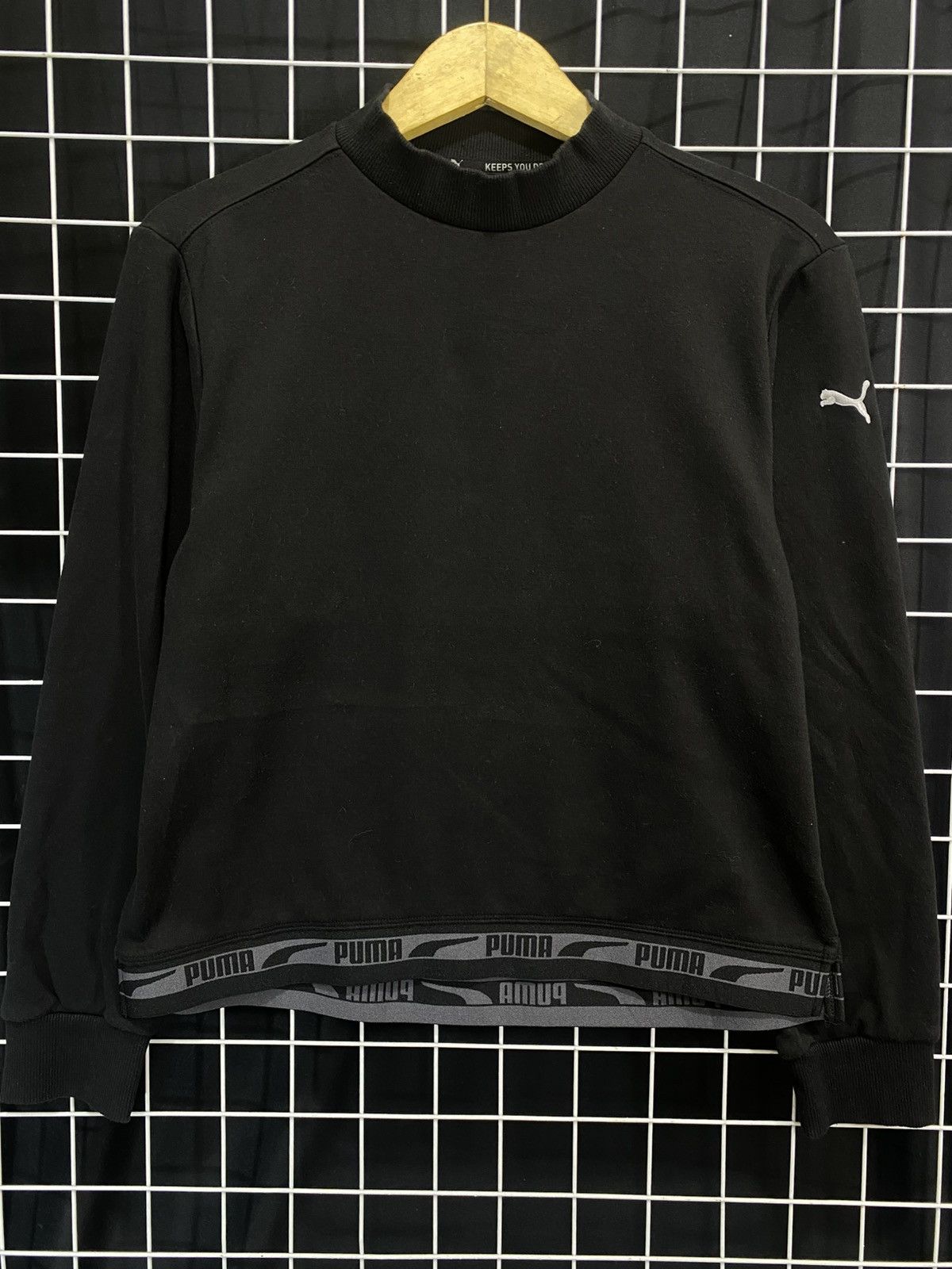 Puma PUMA TAPPED CROPPED FIT SWEATSHIT Size S / US 4 / IT 40 - 2 Thumbnail