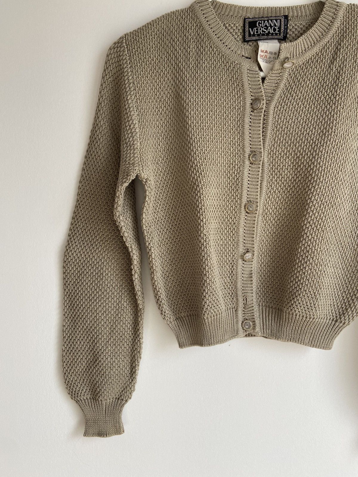 Versace Gianni Versace Knit Cardigan Size XS / US 0-2 / IT 36-38 - 2 Thumbnail