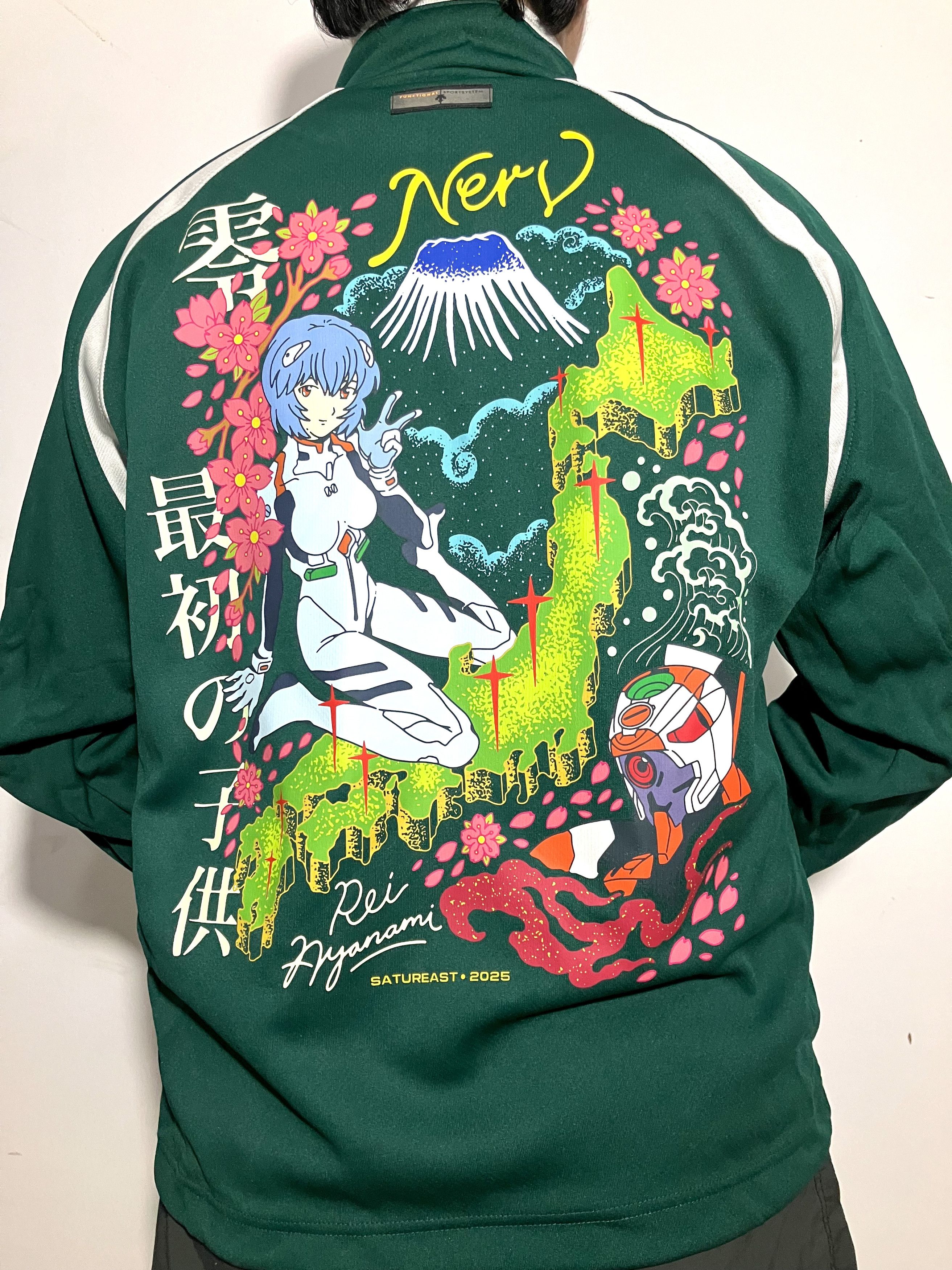 Anime ❌SOLD❌Rework Jersey Anime 'Rey Ayanami' Size US XL / EU 56 / 4 - 1 Thumbnail