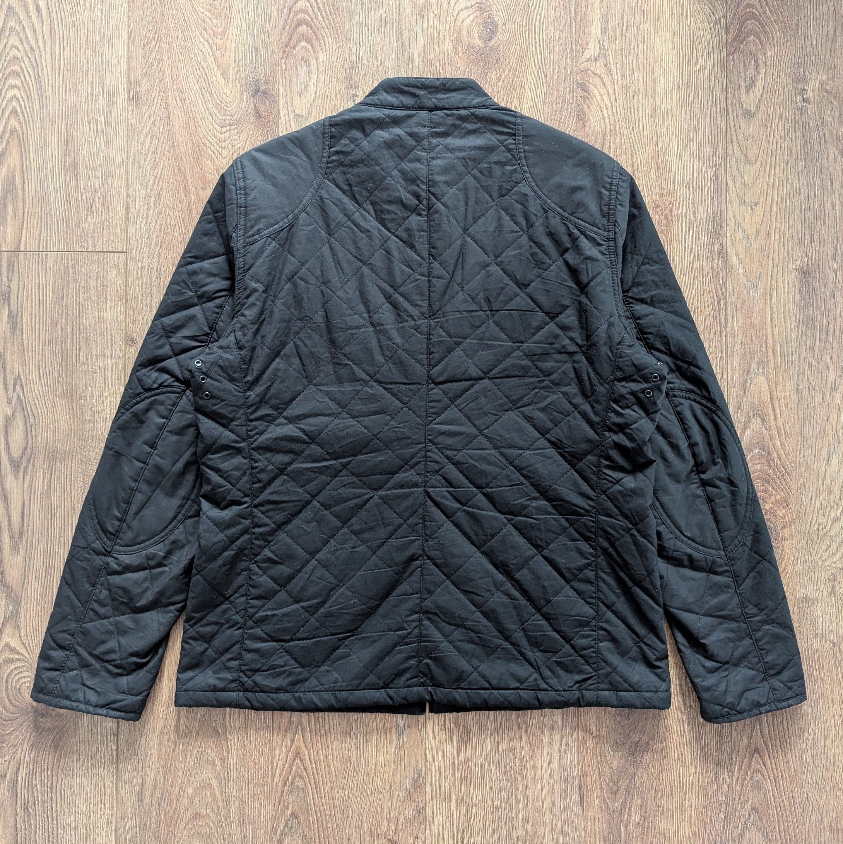 Barbour Barbour SMU Bonner Wax Jacket Size L Black Waxed Cotton Size US L / EU 52-54 / 3 - 15 Thumbnail